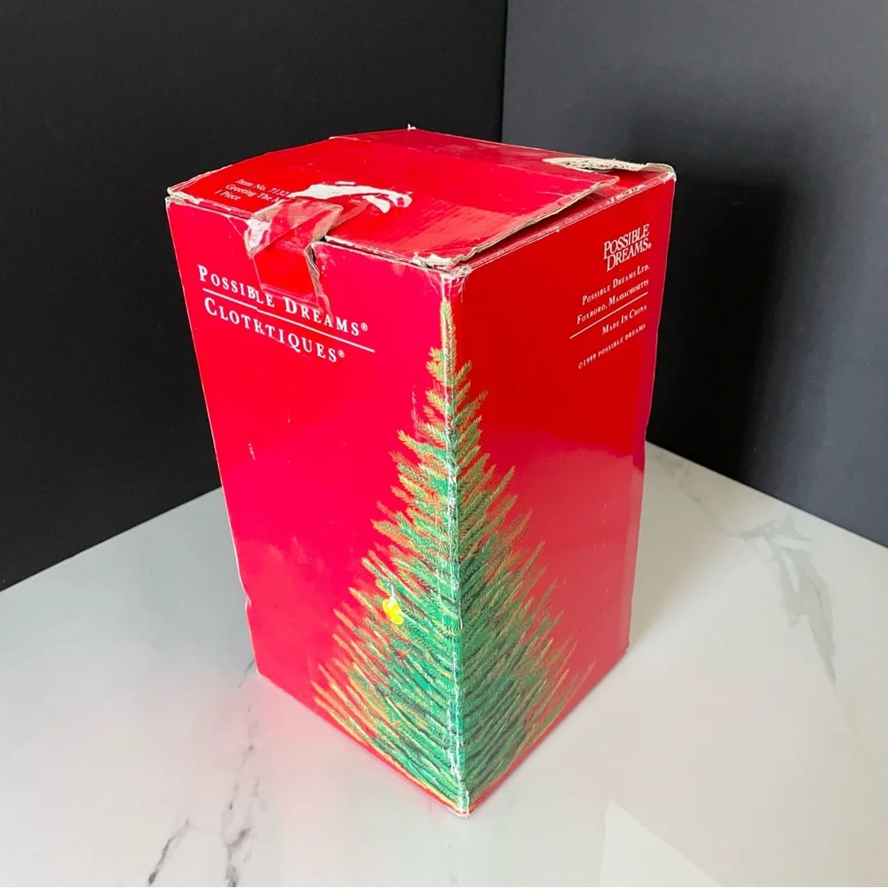 Greeting the Millennium Santa - Possible Dreams Clothtique by Dept. 56